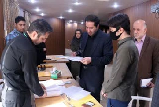 رئیس سازمان جهاد کشاورزی استان قزوین از روند استخدام پذیرفته شدگان بازدید کرد