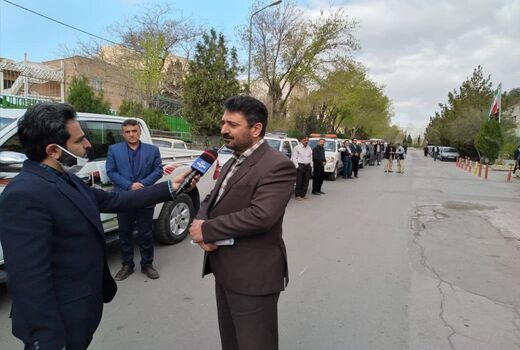 مانور مشترک حافظان زمین در اصفهان