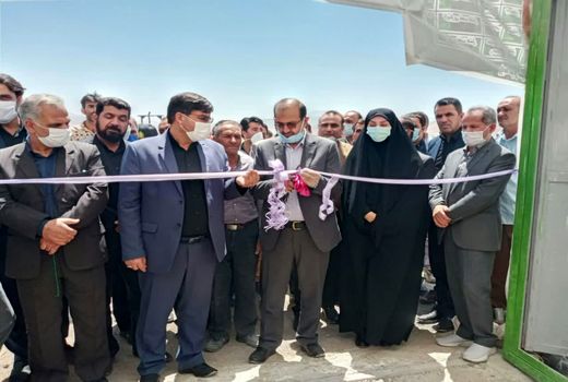 افتتاح گلخانه سبزی و صیفی در شهرستان خانمیرزا