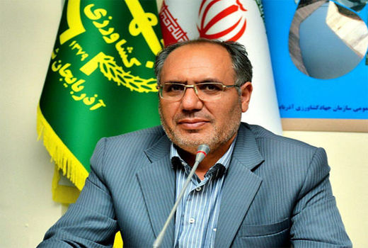 مقدار گندم مازاد بر نیاز خریداری شده از کشاورزان اهر ً به1800تن رسید