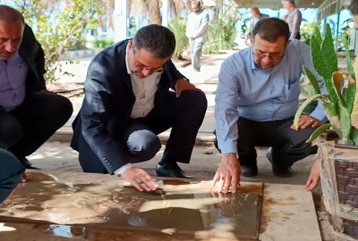 تجدید میثاق رئیس و مدیران جهاد کشاورزی خوزستان با آرمان‌های شهدا