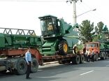 فعالیت  784 دستگاه کمباین در مزارع گندم استان زنجان