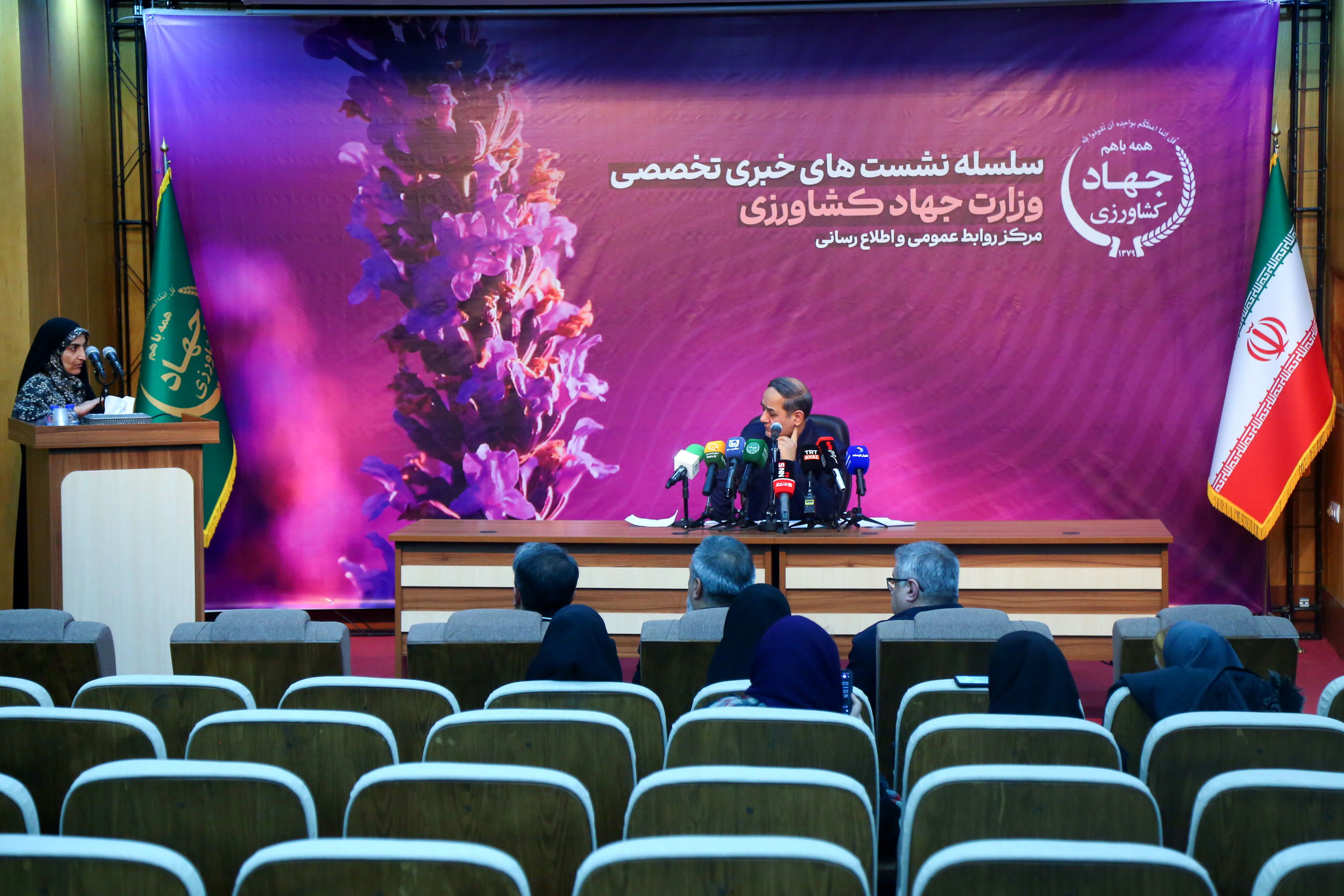 نشست خبری رئیس هیئت مدیره سازمان تعاون روستایی کشور 