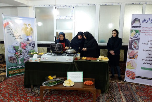 برگزاری کلاس آموزشی و ترویجی طبخ ماهی در شهرستان کلیبـر