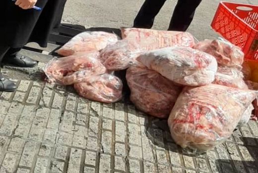 معدوم‌سازی نیم تن مرغ و گوشت درشهرستان ورامین