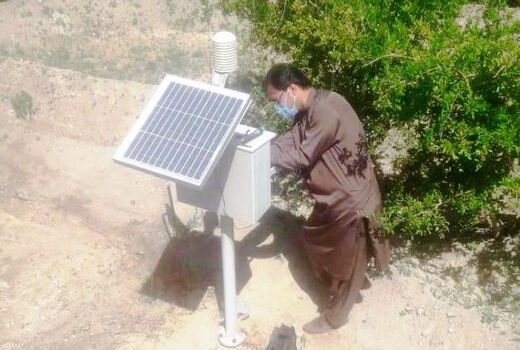 نصب 5 دستگاه دیتالاگر در مناطق کشاورزی سیستان و بلوچستان