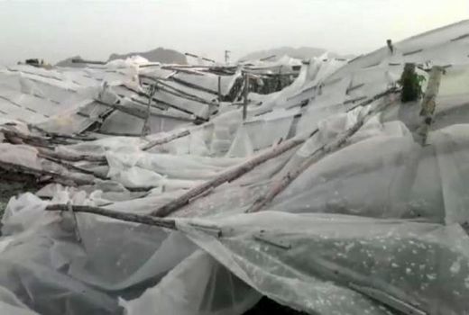 تخریب ۱۵ گلخانه سنتی در فلاورجان