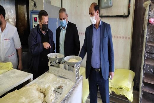 نظارت و بازرسی مستمر از نانوایی های شهرستان مرند 