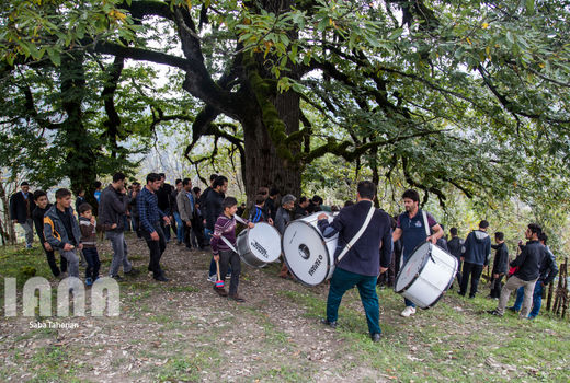 مراسم تاسوعا در روستای شامیلرزان 