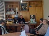 دیدار مدیر امور اراضی با مدیر بازرسی و شکایات سازمان جهاد کشاورزی استان در راستای بهبود فرآیندهای نظارتی و ارتقای شفافیت در حوزه اراضی