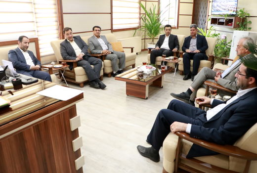دیدار معاون سازمان دامپزشکی کشور با رییس سازمان جهاد کشاورزی استان قزوین