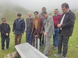 پروژه تامین آب عشایر ییلاقات رضوانشهر افتتاح شد
