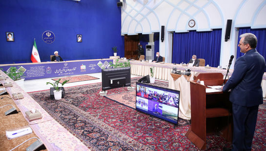 آیین بهره‌برداری از طرح های ملی وزارت جهاد کشاورزی با حضور ریاست جمهوری