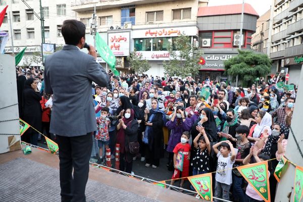 حضور «موکب محبان الرضا» وزارت جهاد کشاورزی در «مهمونی ۱۰ کیلومتری» عید سعید غدیر خم