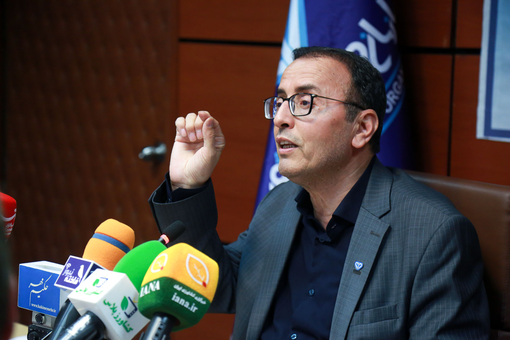 نشست خبری رئیس سازمان دامپزشکی کشور  