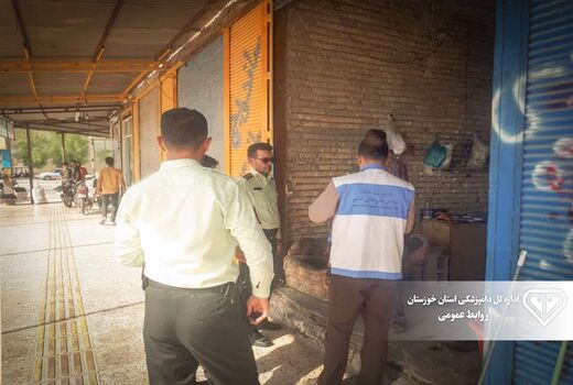 برخورد با عرضه‌کنندگان مرغ زنده در بهبهان