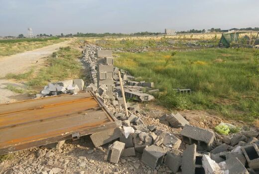 آزاد سازی 4.5 هکتار از اراضی کشاورزی شهرستان پاکدشت