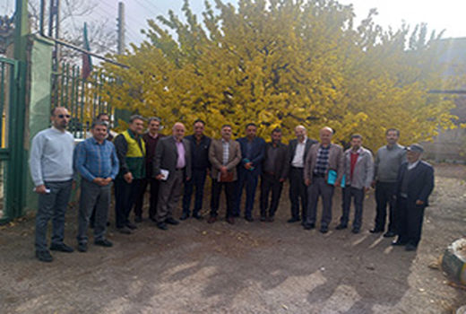 بازدید معاونت توسعه مدیریت و منابع سازمان جهاد کشاورزی از مدیریت جهادکشاورزی آوج