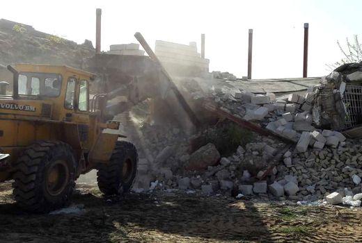 ۴۵ هکتار از اراضی کشاورزی  شهرستان نظرآباد آزاد شد 