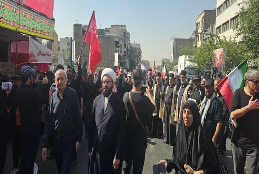 حضور گسترده خانواده بزرگ جهاد کشاورزی آذربایجان شرقی در مراسم وداع و تشییع قائد شهید انقلاب