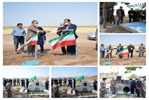 افتتاح و بهره‌برداری از پروژه‌های کشاورزی خوسف در هفته دولت