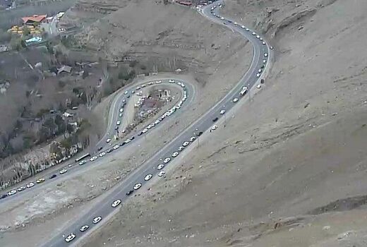 جاده چالوس باز هم یک‌طرفه شد