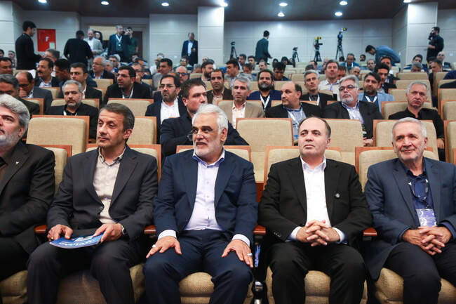  حضور وزیر جهاد کشاورزی ر مراسم گرامیداشت چهل و سومین سالرزو تاسیس دانشگاه آزاد اسلامی 
