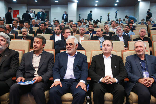  حضور وزیر جهاد کشاورزی ر مراسم گرامیداشت چهل و سومین سالرزو تاسیس دانشگاه آزاد اسلامی 