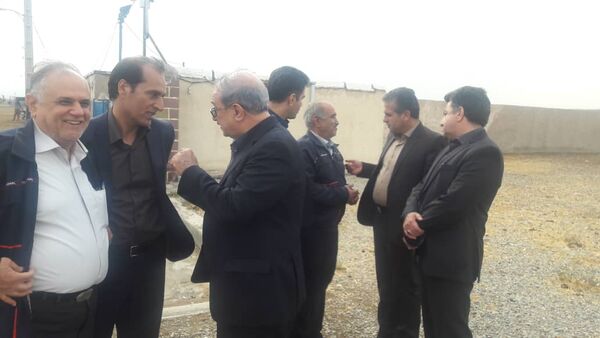 بازدید معاون وزیر جهاد کشاورزی از طرح 500هکتاری آبیاری تخت فشار در شهرستان ری
