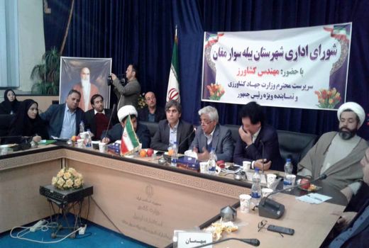 طرح جامع تولید محصولات کشاورزی در منطقه مغان باید ارائه و عملیاتی شود