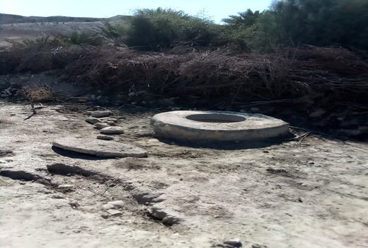 قنات هفتوان خنج مرمت و احیا شد