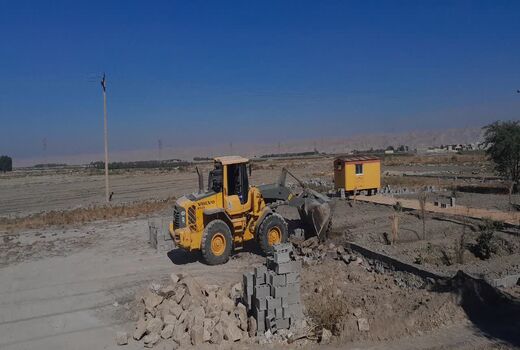 آزادسازی یک هزار مترمربع از اراضی کشاورزی رامهرمز 