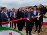 بهره برداری از کانال انتقال اب 550 متری بیضا