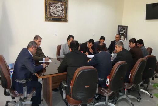برگزاری جلسه تنظیم بازار شهرستان خانمیرزا