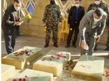 غبارروبی و عطرافشانی مزار شهدای خوشنام دفاع مقدس توسط بسیجیان سازمان جهادکشاورزی استان گلستان 
