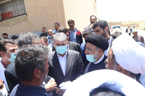بازدید رئیس جمهور و وزیر جهاد کشاورزی از کشتارگاه صنعتی جونقان شهرستان فارسان 