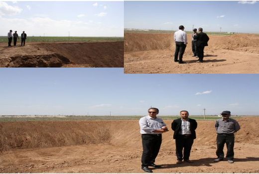 فاز یک پروژه آبرسانی هوشمند ایستگاه تحقیقات پسته یزبر قزوین تکمیل شد