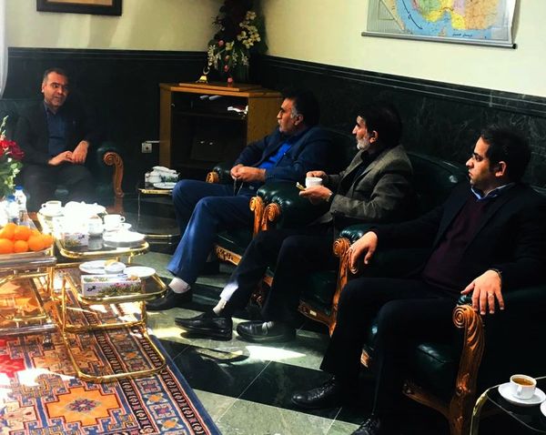 دیدار رییس سازمان جهاد کشاورزی با مدیرشعب بانک کشاورزی خراسان جنوبی 