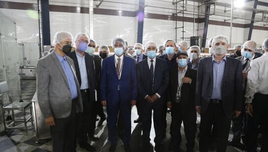 بازدید وزیر کشاورزی عراق از صنایع لبنی میهن