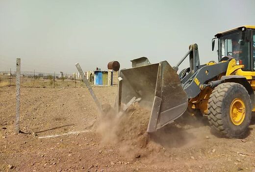 آزاد سازی ۱۰ هزار مترمربع از اراضی کشاورزی شهرستان البرز