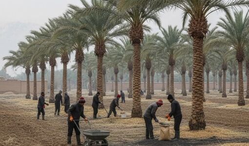  ۸۰ درصد خاک نخلستان‌ها فقیر است