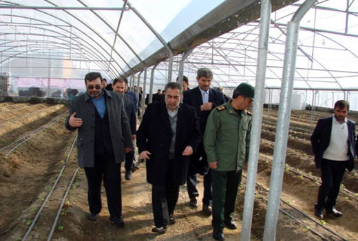 افتتاح اولین گلخانه کوچک مقیاس روستائی در سال 1398 در شهرستان اهر   