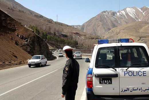 ممنوعیت تردد کامیون و موتور در جاده چالوس