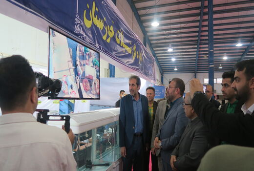 نمایش دستاوردهای شیلات خوزستان در نمایشگاه بین‌المللی اهواز