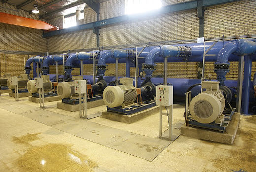 پیشرفت ۸۵ درصدی ایستگاه پمپاژ پروژه گوریه در خوزستان