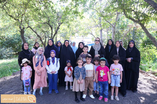 اردوی مادر و دختری با شعار تجلی پاکی