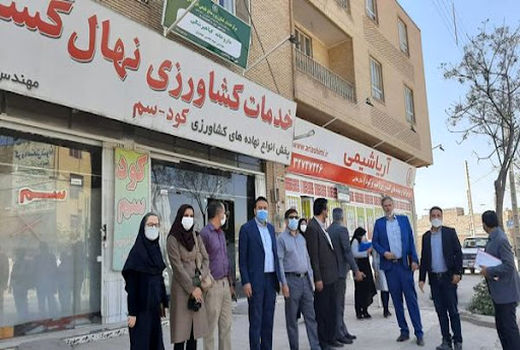 برگزاری مانور ملی مقابله با افت کش های غیر مجاز شهرستان شهربابک