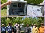اولین سیستم جامع هواشناسی کشاورزی "دیتا لاگر ها" در شهرستان بروجرد راه‌اندازی شد