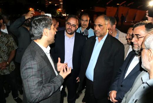 بازدید وزیر جهاد کشاورزی از اسکله شیلاتی در شهرستان بابلسر