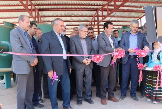 افتتاح و بهره‌برداری از تعاونی تولیدی چرشدره شهرستان قزوین